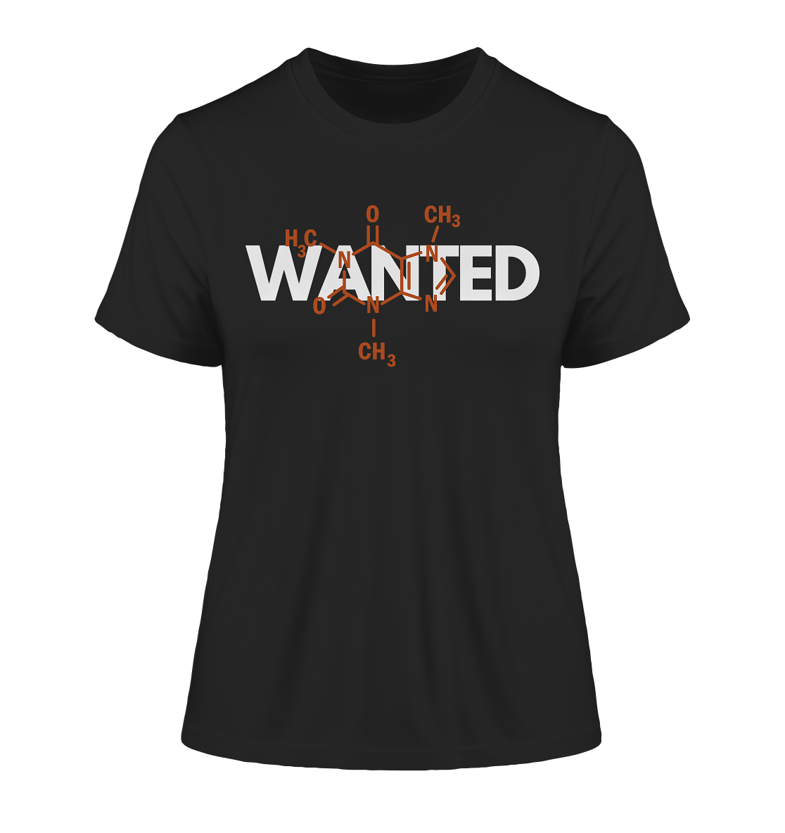 Coffein Wanted - Damen T-Shirt