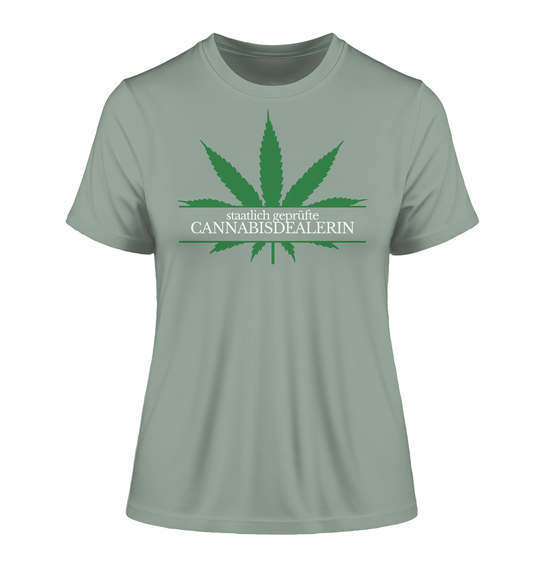Staatlich geprüfte Cannabisdealerin - Damen Bio T-Shirt