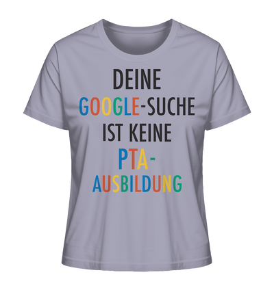 PTA-Ausbildung Schwarz - Ladies Organic Shirt