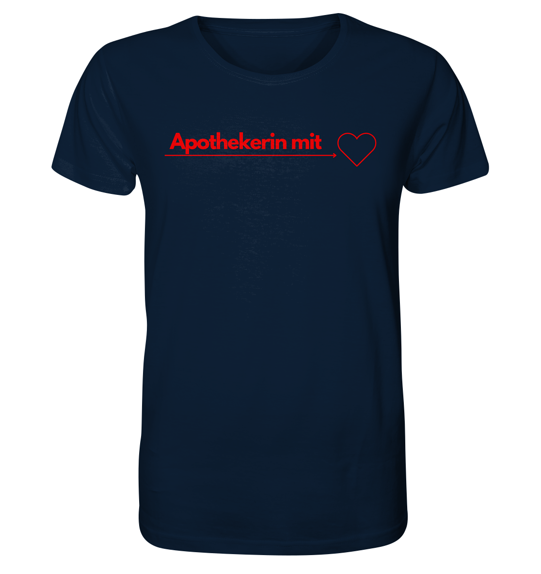 Apothekerin mit Herz - Unisex T-Shirt