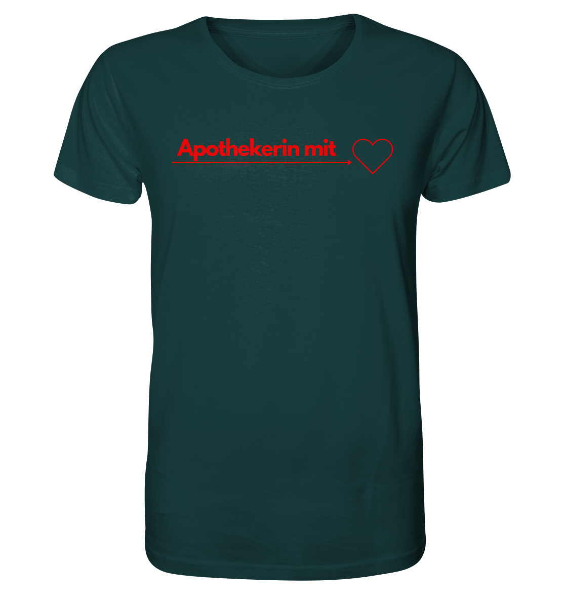 Apothekerin mit Herz - Unisex T-Shirt