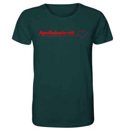 Apothekerin mit Herz - Unisex T-Shirt