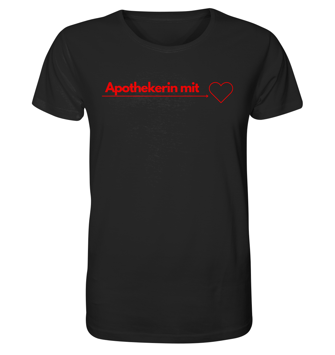 Apothekerin mit Herz - Unisex T-Shirt