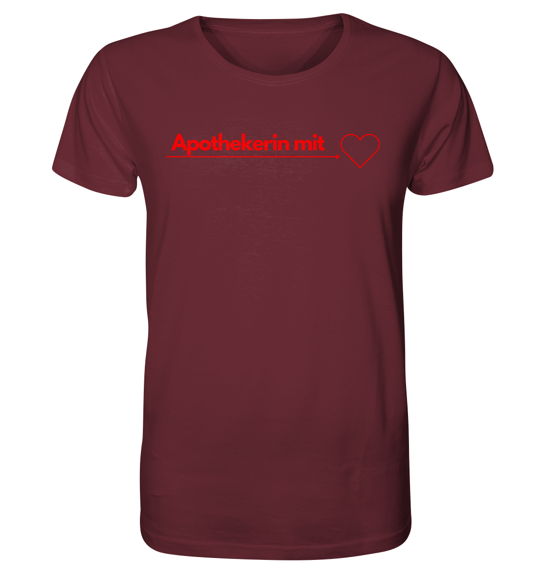 Apothekerin mit Herz - Unisex T-Shirt