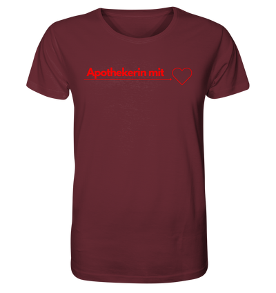 Apothekerin mit Herz - Unisex T-Shirt