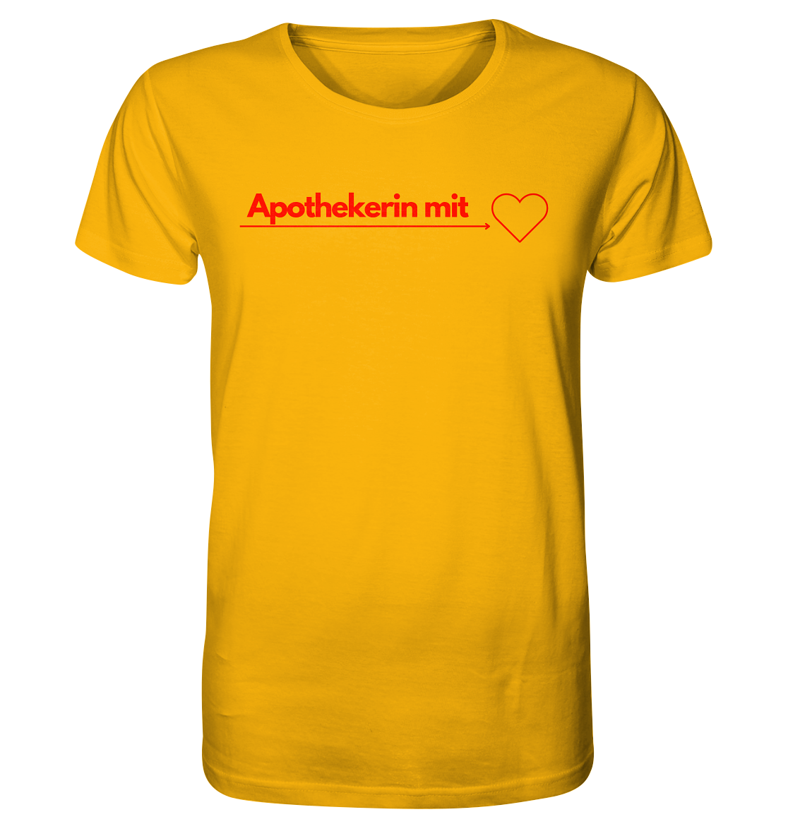 Apothekerin mit Herz - Unisex T-Shirt