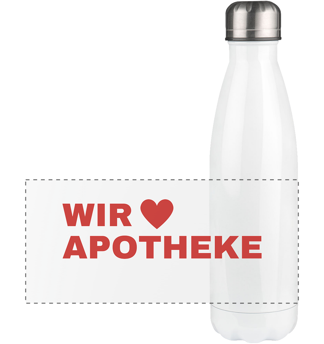 Wir lieben Apotheke - Panorama Thermoflasche 500ml