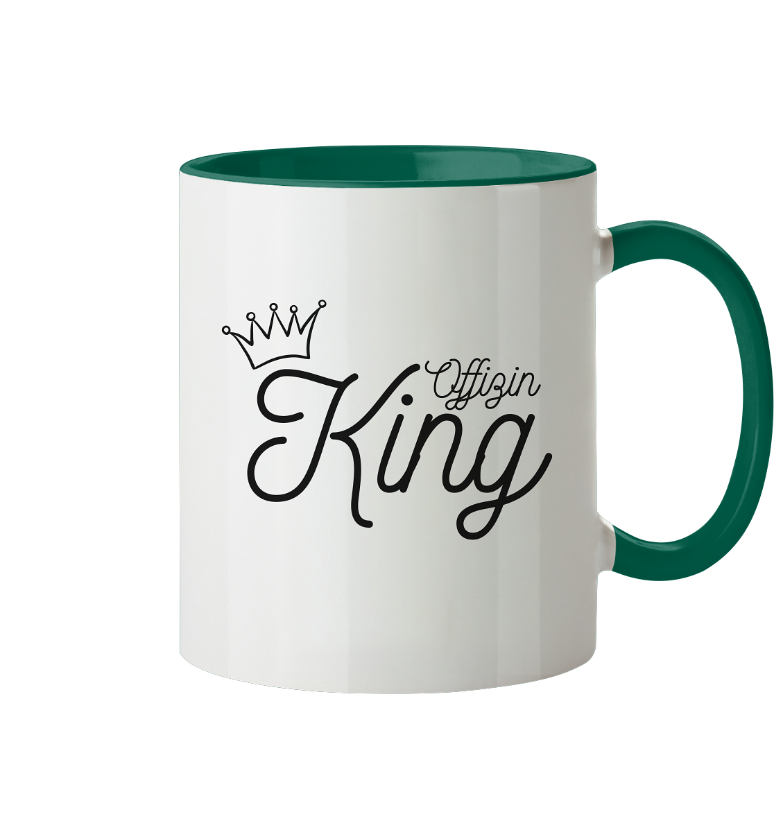 Offizin King - Tasse zweifarbig