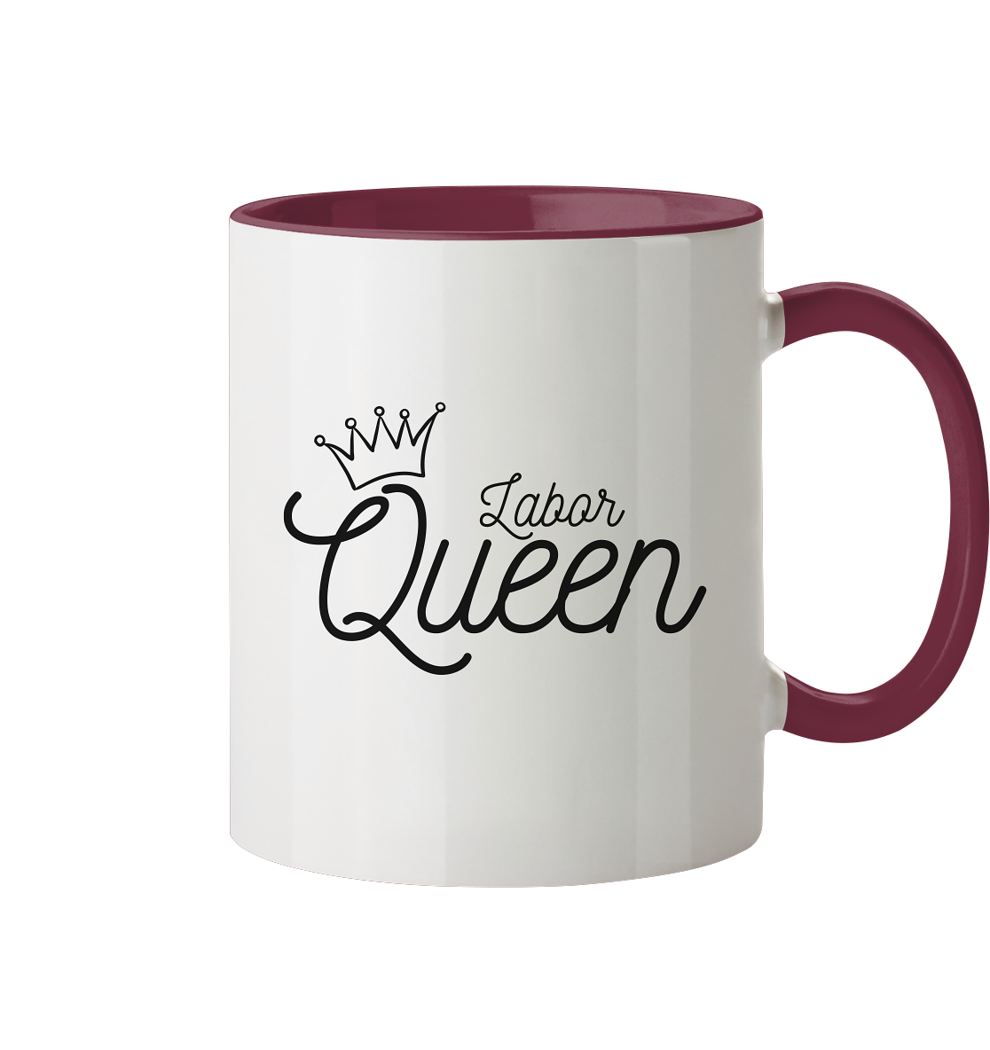 Labor Queen - Tasse zweifarbig
