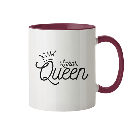 Labor Queen - Tasse zweifarbig