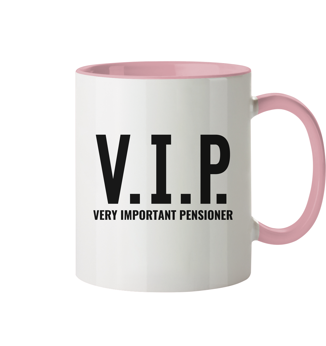 V.I.P. Very important pensioner - Tasse zweifarbig